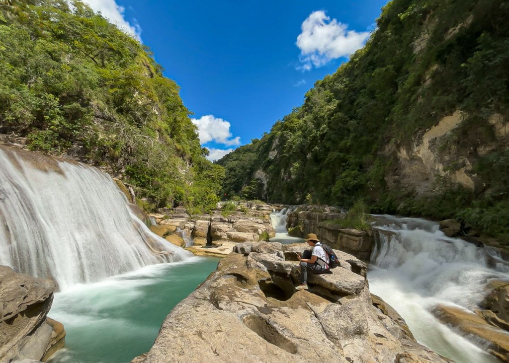 Mid-day at Tanggedu Waterfall,&nbsp;Sumba