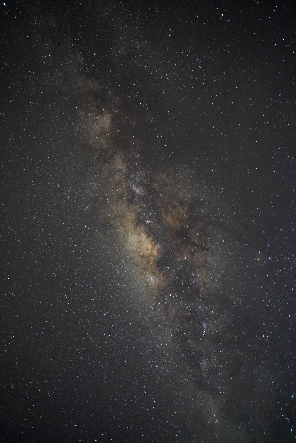 Catching up with milky way and sunrise