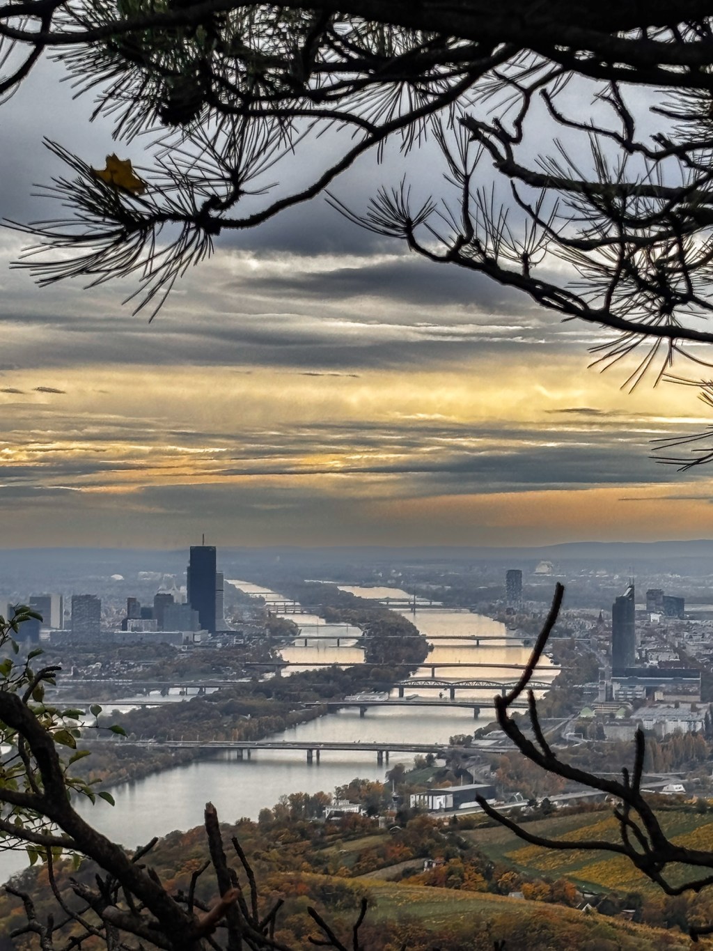 Finally Leopoldsberg, a place from the hill and the other Vienna’s landmark